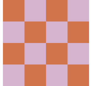 Orange shades motif tile wallpaper - TenStickers