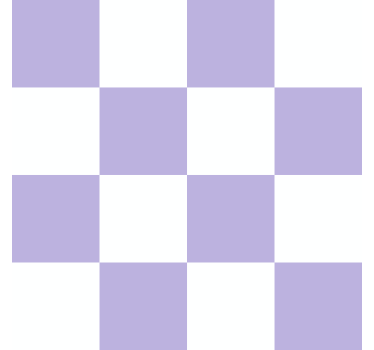 White and purple motif tile wallpaper - TenStickers