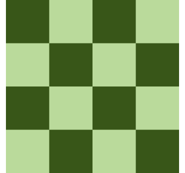 Dark and light green motif tile wallpaper - TenStickers