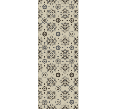 Tile wallpaper patterned runner - TenStickers