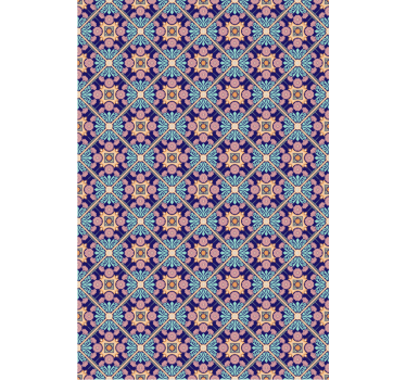 Tile wallpaper mediterranean style tiles - TenStickers