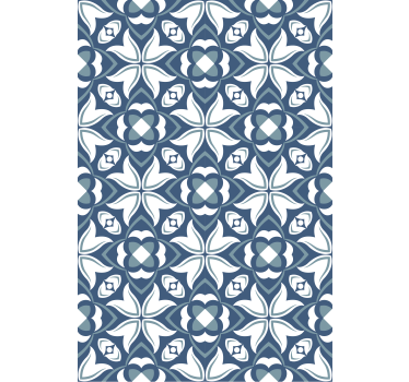 Tile wallpaper with elegant botanical designs - TenStickers