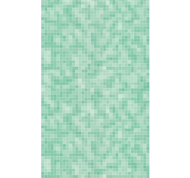 Tile wallpaper mint mosaic design - TenStickers