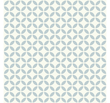 Tile wallpaper with circular patterned design - TenStickers