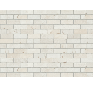 Industrial wallpaper light color bricks - TenStickers