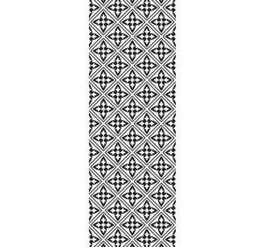 Tile wallpaper with geometric tile design - TenStickers