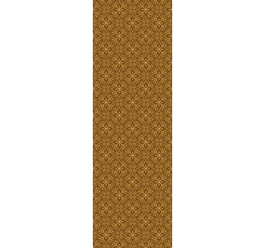 Geometric Floral tile wallpaper - TenStickers