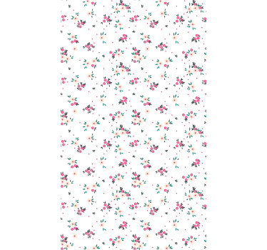 Floral Bouquet Display flower wallpaper - TenStickers
