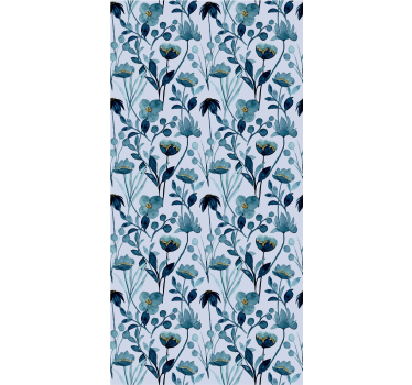 Floral Botanical Elegance flower wallpaper - TenStickers