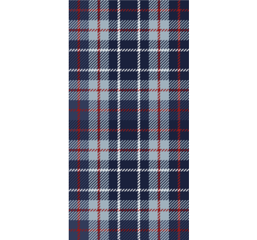 Tartan Plaid tile wallpaper - TenStickers