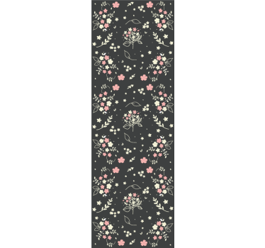 Floral Botanical Charm flower wallpaper - TenStickers