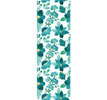 Floral Botanical Bloom flower wallpaper - TenStickers