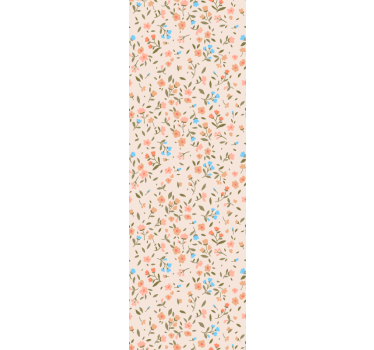 Floral Blossom Charm flower wallpaper - TenStickers