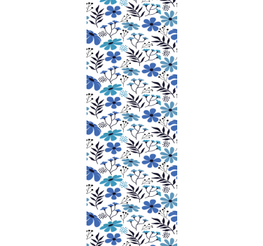 Floral Botanical Imagery flower wallpaper - TenStickers