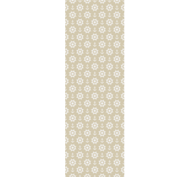 Nautical Motif Design tile wallpaper - TenStickers