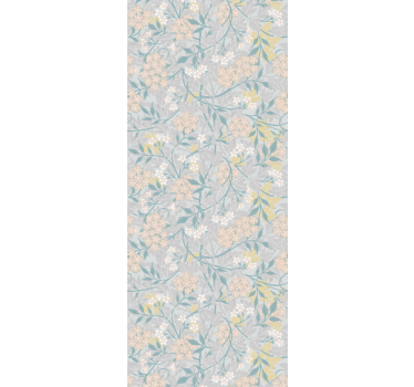 Floral Hydrangea Elegance flower wallpaper - TenStickers