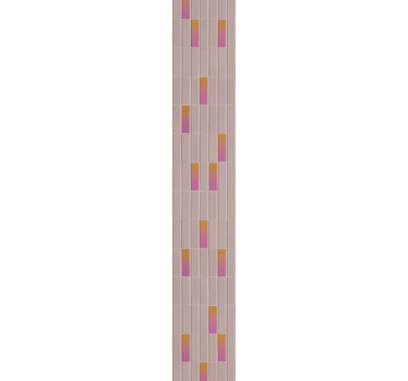 Gradient Geometric Pattern tile wallpaper - TenStickers