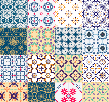 Cornucopia Ornamental Wallpaper - TenStickers