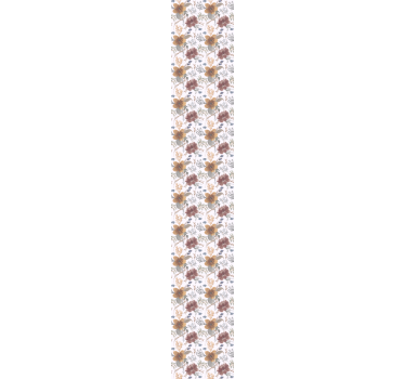 Floral Blossom Design flower wallpaper - TenStickers