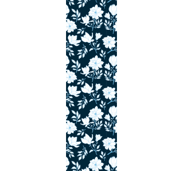 Floral Bloom Design flower wallpaper - TenStickers