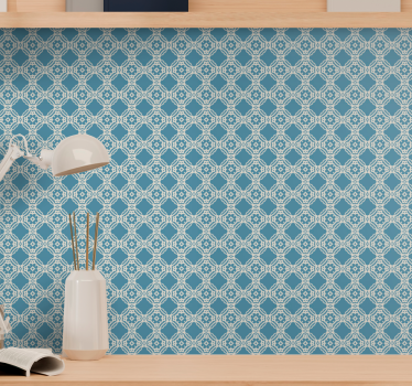 Elegant Geometric Layout tile wallpaper - TenStickers