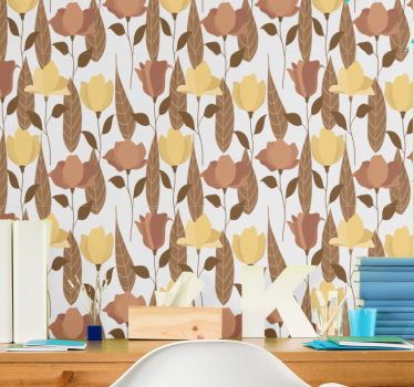 Floral Arrangement Display flower wallpaper - TenStickers