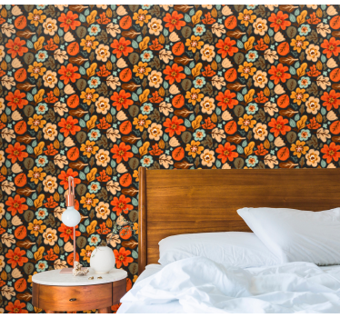 Floral Arrangement flower wallpaper - TenStickers