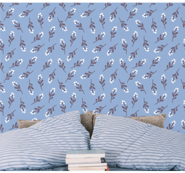 Gallerist stencil nature wallpaper - TenStickers