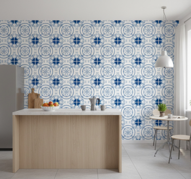 Tile wallpaper memories from greece - TenStickers
